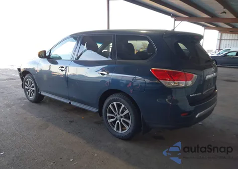 2014 Nissan Pathfinder S из США, поврежденный, VIN 5N1AR2MN5EC706815